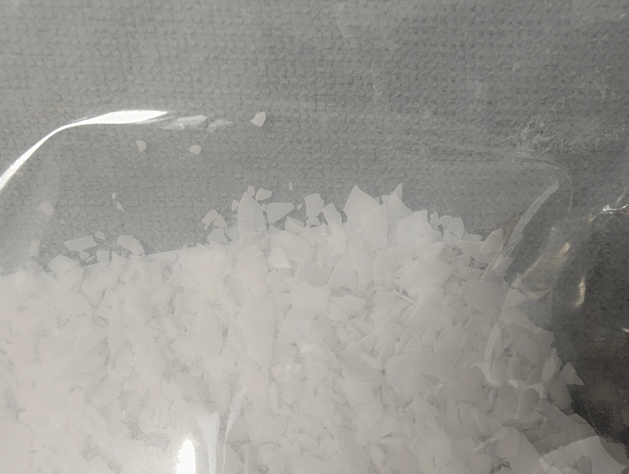 Paillettes d'hydroxyde de potassium