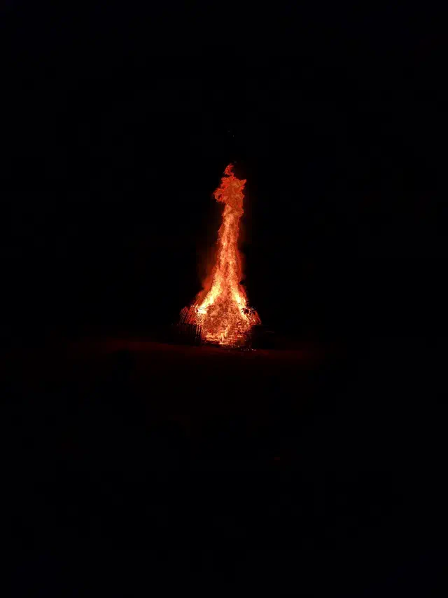 Palettes en feu pour la saint Jean
